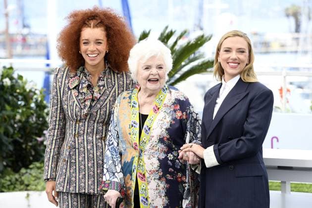 Erin Kellyman, June Squibb und Scarlett Johansson beim Eleanor the Great Photocall in Cannes am 21.05.2025