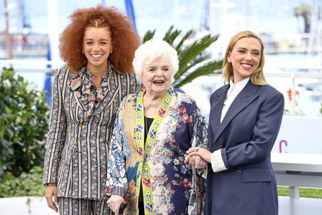 Erin Kellyman, June Squibb und Scarlett Johansson beim Eleanor the Great Photocall in Cannes am 21.05.2025