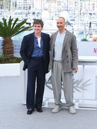 Cannes, 78th Cannes Film Festival 2025 - Day 10, Photocall of the film The History of Sound Cannes, 78th Cannes Film Festival 2025 - Day 10, Photocall of the Film The History of Sound . In the picture Paul Mescal and Oliver Hermanus Cannes France  Copyright: xIPA ABACAx