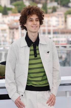 Filippo Scotti beim Photocall zum Kinofilm Le cittÃ di pianura The Last One for the Road auf dem Festival de Cannes 2025 78. Internationale Filmfestspiele von Cannes am Palais des Festivals. Cannes, 22.05.2025