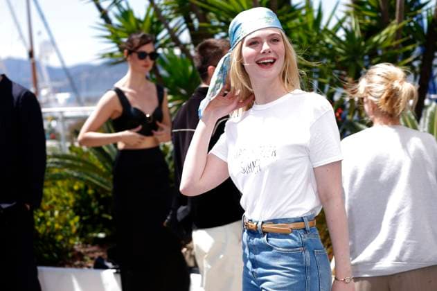 Elle Fanning beim Photocall zum Kinofilm Affeksjonsverdi Sentimental Value auf dem Festival de Cannes 2025 78. Internationale Filmfestspiele von Cannes am Palais des Festivals. Cannes, 22.05.2025