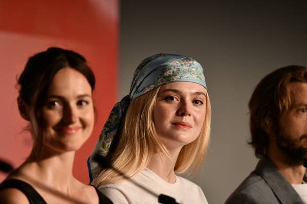 78eme Festival International du Film de Cannes Press Conference Sentimental value 78th International Cannes Film Festival Press Junket 444941 2025 05 22 Cannes France Reinsve, Renate Fanning, Elle  Copyright: xIvankaxVoisinx xStarfacex STAR_444941_004