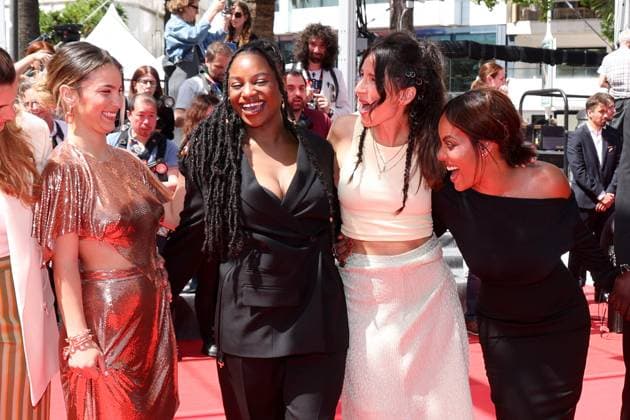 J Montée des marches du film Man O Bachech Woman and child lors du 78ème Festival International du Film de Cannes Shirel Nataf, Fanta Kebe, Lise Akoka, Amel Bent Montée des marches du film Man O Bachech Woman and child lors du 78ème Festival International du Film de Cannes, au Palais des Festivals à Cannes Le 22 mai 2025 Jacovides Moreau Bestimage Red carpet for the movie Man O Bachech Woman and child during the 78th Cannes International Film Festival at the Palais des Festivals in Cannes, France On may 21th 2025 Cannes France  Copyright: xJACOVIDES-MOREAUx xBESTIMAGExJACOVIDES-MOREAUx xBESTIMAGEx