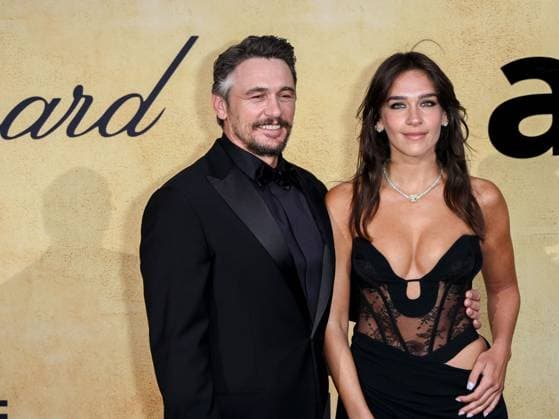 Cap d Antibes - amfAR Gala Cannes 2025 Pictured: James Franco , Izabel Pakzad  Copyright: xSimonexComix xipa-agency.netx xPoolxPhotoxEventsx05x IPA_Agency_IPA58099190
