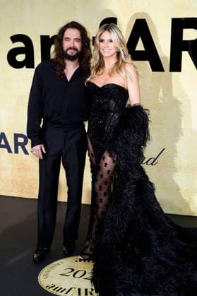 Tom Kaulitz mit Ehefrau Heidi Klum bei der 31. amfAR Gala Cannes im Rahmen des Festival de Cannes 2025 78. Internationale Filmfestspiele von Cannes im HÃ tel du Cap-Eden-Roc. Antibes, 22.05.2025