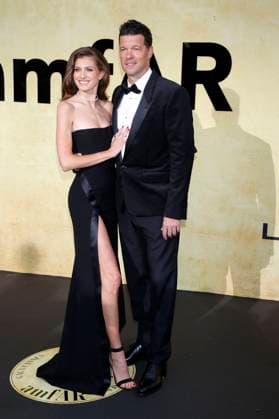 Sophia Schneiderhan und Michael Ballack bei der 31. amfAR Gala Cannes im Rahmen des Festival de Cannes 2025 78. Internationale Filmfestspiele von Cannes im HÃ tel du Cap-Eden-Roc. Antibes, 22.05.2025
