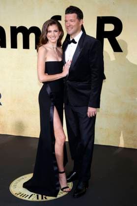 Sophia Schneiderhan und Michael Ballack bei der 31. amfAR Gala Cannes im Rahmen des Festival de Cannes 2025 78. Internationale Filmfestspiele von Cannes im HÃ tel du Cap-Eden-Roc. Antibes, 22.05.2025