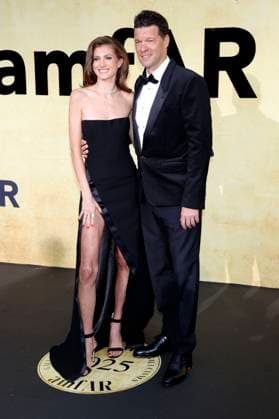 Sophia Schneiderhan und Michael Ballack bei der 31. amfAR Gala Cannes im Rahmen des Festival de Cannes 2025 78. Internationale Filmfestspiele von Cannes im HÃ tel du Cap-Eden-Roc. Antibes, 22.05.2025