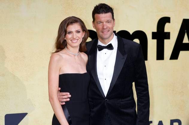 Sophia Schneiderhan und Michael Ballack bei der 31. amfAR Gala Cannes im Rahmen des Festival de Cannes 2025 78. Internationale Filmfestspiele von Cannes im HÃ tel du Cap-Eden-Roc. Antibes, 22.05.2025
