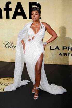 Taraji P. Henson bei der 31. amfAR Gala Cannes im Rahmen des Festival de Cannes 2025 78. Internationale Filmfestspiele von Cannes im HÃ tel du Cap-Eden-Roc. Antibes, 22.05.2025