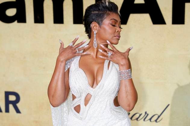 Taraji P. Henson bei der 31. amfAR Gala Cannes im Rahmen des Festival de Cannes 2025 78. Internationale Filmfestspiele von Cannes im HÃ tel du Cap-Eden-Roc. Antibes, 22.05.2025