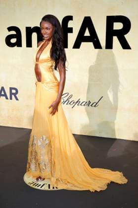 Leomie Anderson bei der 31. amfAR Gala Cannes im Rahmen des Festival de Cannes 2025 78. Internationale Filmfestspiele von Cannes im HÃ tel du Cap-Eden-Roc. Antibes, 22.05.2025