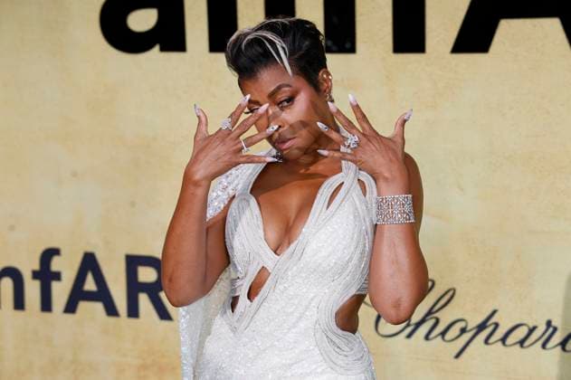 Taraji P. Henson bei der 31. amfAR Gala Cannes im Rahmen des Festival de Cannes 2025 78. Internationale Filmfestspiele von Cannes im HÃ tel du Cap-Eden-Roc. Antibes, 22.05.2025