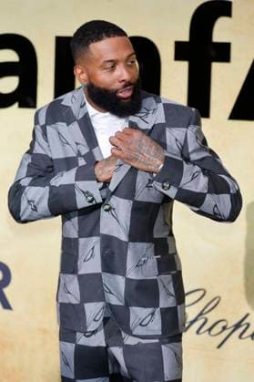 Odell Beckham Jr. bei der 31. amfAR Gala Cannes im Rahmen des Festival de Cannes 2025 78. Internationale Filmfestspiele von Cannes im HÃ tel du Cap-Eden-Roc. Antibes, 22.05.2025