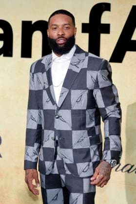 Odell Beckham Jr. bei der 31. amfAR Gala Cannes im Rahmen des Festival de Cannes 2025 78. Internationale Filmfestspiele von Cannes im HÃ tel du Cap-Eden-Roc. Antibes, 22.05.2025