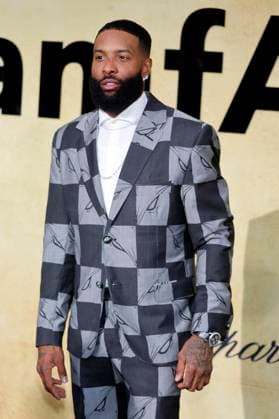 Odell Beckham Jr. bei der 31. amfAR Gala Cannes im Rahmen des Festival de Cannes 2025 78. Internationale Filmfestspiele von Cannes im HÃ tel du Cap-Eden-Roc. Antibes, 22.05.2025