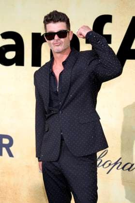 Robin Thicke bei der 31. amfAR Gala Cannes im Rahmen des Festival de Cannes 2025 78. Internationale Filmfestspiele von Cannes im HÃ tel du Cap-Eden-Roc. Antibes, 22.05.2025