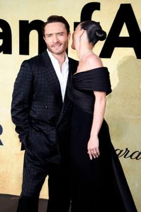 Ed Westwick und Amy Jackson bei der 31. amfAR Gala Cannes im Rahmen des Festival de Cannes 2025 78. Internationale Filmfestspiele von Cannes im HÃ tel du Cap-Eden-Roc. Antibes, 22.05.2025