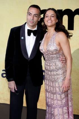 Mohammed Al Turki und Michelle Rodriguez bei der 31. amfAR Gala Cannes im Rahmen des Festival de Cannes 2025 78. Internationale Filmfestspiele von Cannes im HÃ tel du Cap-Eden-Roc. Antibes, 22.05.2025