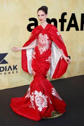 Coco Rocha bei der 31. amfAR Gala Cannes im Rahmen des Festival de Cannes 2025 78. Internationale Filmfestspiele von Cannes im HÃ tel du Cap-Eden-Roc. Antibes, 22.05.2025