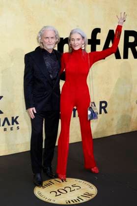 Hermann Bühlbecker und Eveline Hall bei der 31. amfAR Gala Cannes im Rahmen des Festival de Cannes 2025 78. Internationale Filmfestspiele von Cannes im HÃ tel du Cap-Eden-Roc. Antibes, 22.05.2025