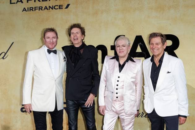 Festival de Cannes - amfAR Gala Simon Le Bon, John Taylor, Nick Rhodes und Roger Taylor bei der amfAR Gala während der 78. Filmfestspiele Cannes im Hotel du Cap-Eden-Roc in Antibes. Copyright: xEventpressxKochanx