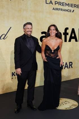Festival de Cannes - amfAR Gala James Franco und Izabel Pakzad bei der amfAR Gala während der 78. Filmfestspiele Cannes im Hotel du Cap-Eden-Roc in Antibes. Copyright: xEventpressxKochanx