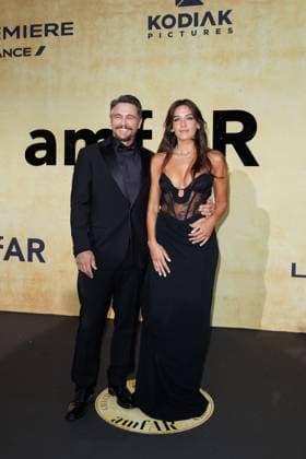 Festival de Cannes - amfAR Gala James Franco und Izabel Pakzad bei der amfAR Gala während der 78. Filmfestspiele Cannes im Hotel du Cap-Eden-Roc in Antibes. Copyright: xEventpressxKochanx