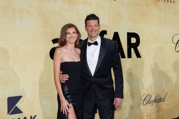Festival de Cannes - amfAR Gala Sophia Schneiderhan und Michael Ballack bei der amfAR Gala während der 78. Filmfestspiele Cannes im Hotel du Cap-Eden-Roc in Antibes. Copyright: xEventpressxKochanx