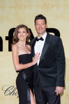 Festival de Cannes - amfAR Gala Sophia Schneiderhan und Michael Ballack bei der amfAR Gala während der 78. Filmfestspiele Cannes im Hotel du Cap-Eden-Roc in Antibes. Copyright: xEventpressxKochanx