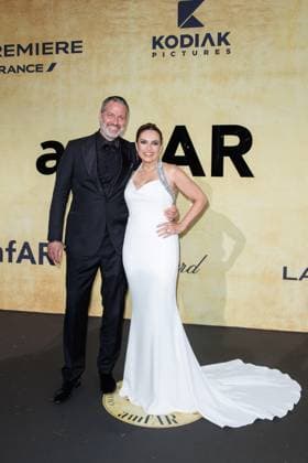 Festival de Cannes - amfAR Gala Peter Hermann und Mariska Hargitay bei der amfAR Gala während der 78. Filmfestspiele Cannes im Hotel du Cap-Eden-Roc in Antibes. Copyright: xEventpressxKochanx
