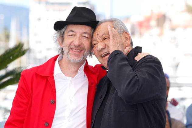 Arthur H und Tony Gatlif beim Photocall zum Kinofilm Ange auf dem Festival de Cannes 2025 78. Internationale Filmfestspiele von Cannes am Palais des Festivals. Cannes, 23.05.2025