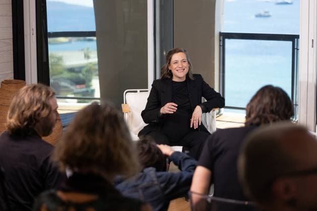 78. Internationalen Filmfestspiele von Cannes 2025 - Women In Motion Talk Cannes, Frankreich - 23.5.2024: Carla Simon während des Women In Motion Talk während der 78. Internationalen Filmfestspiele von Cannes. Die 78. Internationalen Filmfestspiele von Cannes finden vom 13. bis 24. Mai 2025 statt. Provence-Alpes-Cote d Azur