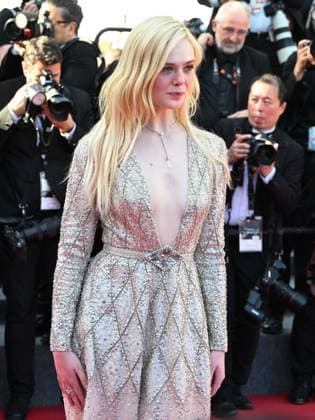 Cannes, 78th Cannes Film Festival 2025 - Evening 11 - Red Carpet of the Film THE MASTERMIND. In the photo Elle Fanning  Copyright: xManuelexMangiarottix xipa-agency.netx xPoolxPhotoxEventsx05x IPA_Agency_IPA58140207
