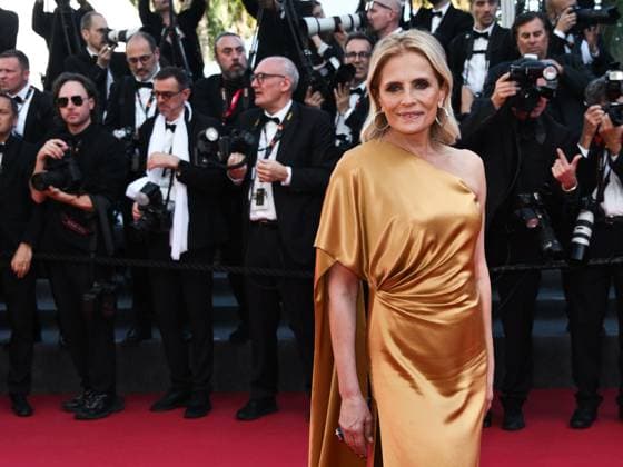 Cannes, Italy: Cannes, 78th Cannes Film Festival 2025 - Evening 11 - Red Carpet of the Film THE MASTERMIND In the photo Isabella Ferrari Cannes Italy  - ZUMAp169 20250523_zea_p169_502 Copyright: xSimonexComix