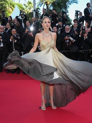 Cannes, 78th Cannes Film Festival 2025 - Evening 11 - Red Carpet of the Film The Mastermind Cannes, 78th Cannes Film Festival 2025 - Evening 11 - Red Carpet of the Film THE MASTERMIND In the photo leonie Hanne Cannes Italy  Copyright: xIPA ABACAx