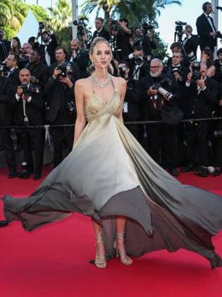 Cannes, 78th Cannes Film Festival 2025 - Evening 11 - Red Carpet of the Film The Mastermind Cannes, 78th Cannes Film Festival 2025 - Evening 11 - Red Carpet of the Film THE MASTERMIND In the photo leonie Hanne Cannes Italy  Copyright: xIPA ABACAx