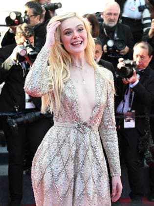 Cannes, 78th Cannes Film Festival 2025 - Evening 11 - Red Carpet of the Film THE MASTERMIND Cannes, 78th Cannes Film Festival 2025 - Evening 11 - Red Carpet of the Film THE MASTERMIND. In the photo Elle Fanning Cannes France  Copyright: xIPA ABACAx
