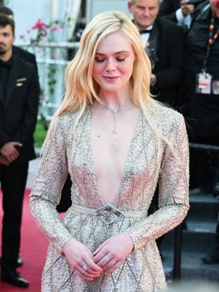 Cannes, 78th Cannes Film Festival 2025 - Evening 11 - Red Carpet of the Film THE MASTERMIND Cannes, 78th Cannes Film Festival 2025 - Evening 11 - Red Carpet of the Film THE MASTERMIND. In the photo Elle Fanning Cannes France  Copyright: xIPA ABACAx