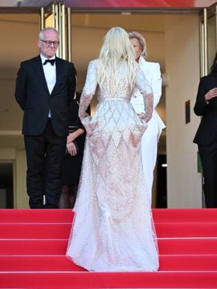 Cannes, 78th Cannes Film Festival 2025 - Evening 11 - Red Carpet of the Film THE MASTERMIND. In the photo Elle Fanning  Copyright: xManuelexMangiarottix xipa-agency.netx xPoolxPhotoxEventsx05x IPA_Agency_IPA58140875