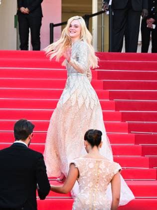 Cannes, 78th Cannes Film Festival 2025 - Evening 11 - Red Carpet of the Film THE MASTERMIND Cannes, 78th Cannes Film Festival 2025 - Evening 11 - Red Carpet of the Film THE MASTERMIND. In the photo Elle Fanning Cannes France  Copyright: xIPA ABACAx