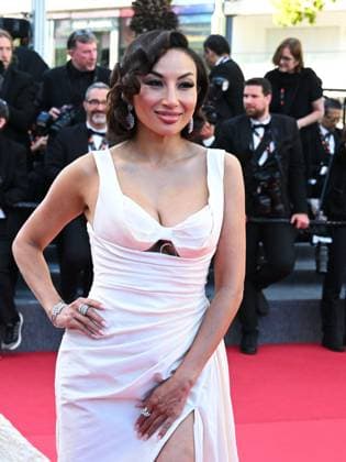Cannes, 78th Cannes Film Festival 2025 - Evening 11 - Red Carpet of the Film THE MASTERMIND Cannes, 78th Cannes Film Festival 2025 - Evening 11 - Red Carpet of the Film THE MASTERMIND. In the photo Jeannie Mai Cannes France  Copyright: xIPA ABACAx