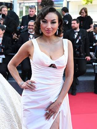 Cannes, France: Cannes, 78th Cannes Film Festival 2025 - Evening 11 - Red Carpet of the Film THE MASTERMIND. In the photo Jeannie Mai Cannes France  - ZUMAp169 20250523_zea_p169_716 Copyright: xManuelexMangiarottix