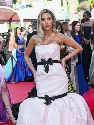 Cannes, 78th Cannes Film Festival 2025 - Evening 11 - Red Carpet of the Film The Mastermind Cannes, 78th Cannes Film Festival 2025 - Evening 11 - Red Carpet of the Film THE MASTERMIND In the photo Model Roz Cannes Italy  Copyright: xIPA ABACAx