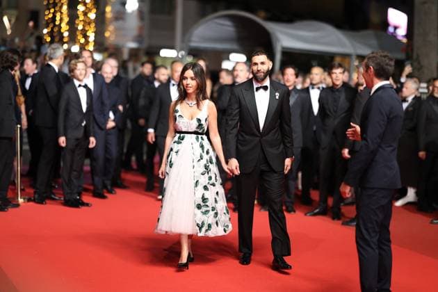 Cannes - 13 Jours 13 Nuits Red Carpet Karim Benzema and Lyna Khoudri attend the 13 Jours 13 Nuits red carpet at the 78th annual Cannes Film Festival at Palais des Festivals on May 23, 2025 in Cannes, France. Photo by Jerome Domine ABACAPRESS.COM Cannes France  Copyright: xDominexJerome ABACAx