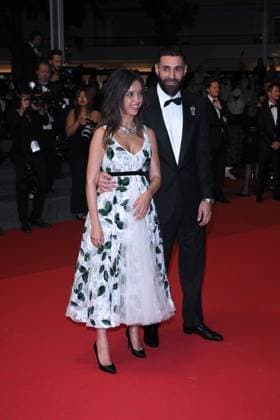 Cannes, France: Cannes, 78th Cannes Film Festival 2025, Red Carpet film: 13 Jours 13 Nuits In the photo: Karim Benzema, Lyna Khoudri Cannes France  - ZUMAp169 20250523_zea_p169_1884 Copyright: xTerenghi Ipax