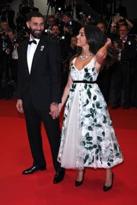 Cannes, France: Cannes, 78th Cannes Film Festival 2025, Red Carpet film: 13 Jours 13 Nuits In the photo: Karim Benzema, Lyna Khoudri Cannes France  - ZUMAp169 20250523_zea_p169_1890 Copyright: xTerenghi Ipax