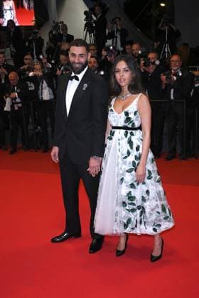 Cannes, France: Cannes, 78th Cannes Film Festival 2025, Red Carpet film: 13 Jours 13 Nuits In the photo: Karim Benzema, Lyna Khoudri Cannes France  - ZUMAp169 20250523_zea_p169_1891 Copyright: xTerenghi Ipax
