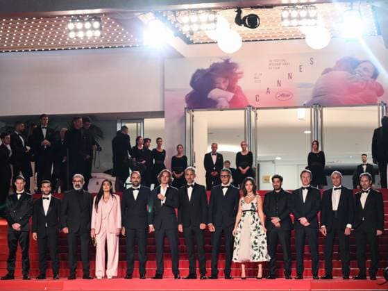 Cannes, 78th Cannes Film Festival 2025, Evening 11 - Red Carpet film: 13 Days 13 Nuits Cannes, 78th Cannes Film Festival 2025 - Evening 11 - Red Carpet of the Film THE 13 Jours 13 Nuits In the photo cast -  Copyright: xIPA ABACAx