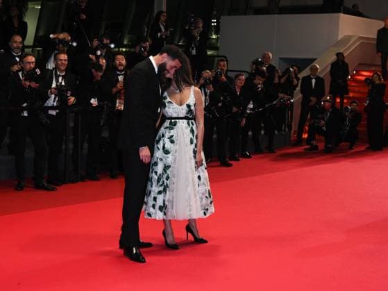 Cannes, France: Cannes, 78th Cannes Film Festival 2025 - Evening 11 - Red Carpet of the Film THE 13 Jours 13 Nuits Pictured Karim Benzema, Lyna Khoudri Cannes France  - ZUMAp169 20250523_zea_p169_1994 Copyright: xSimonexComix